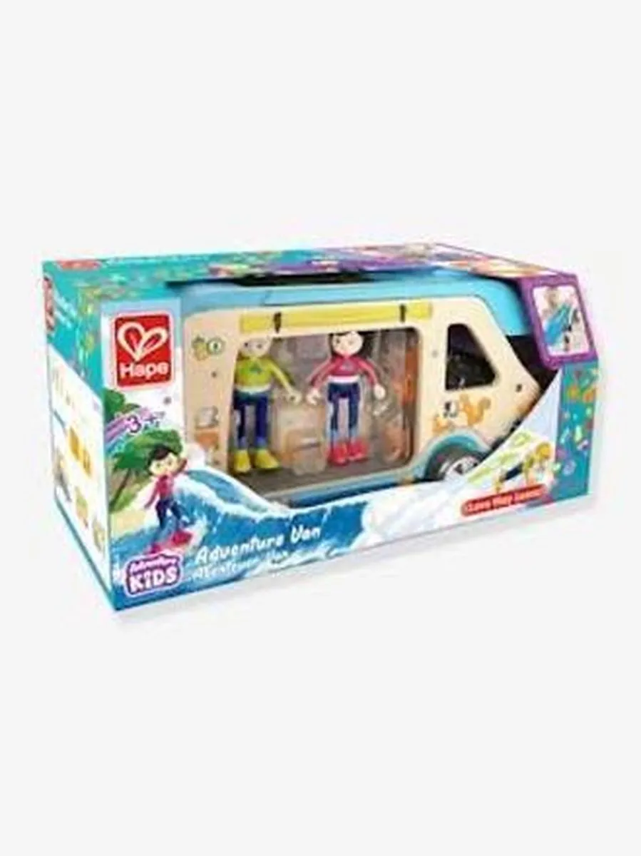 Hape Abenteuer-Van Poppenhuispop - 2 Poppen
