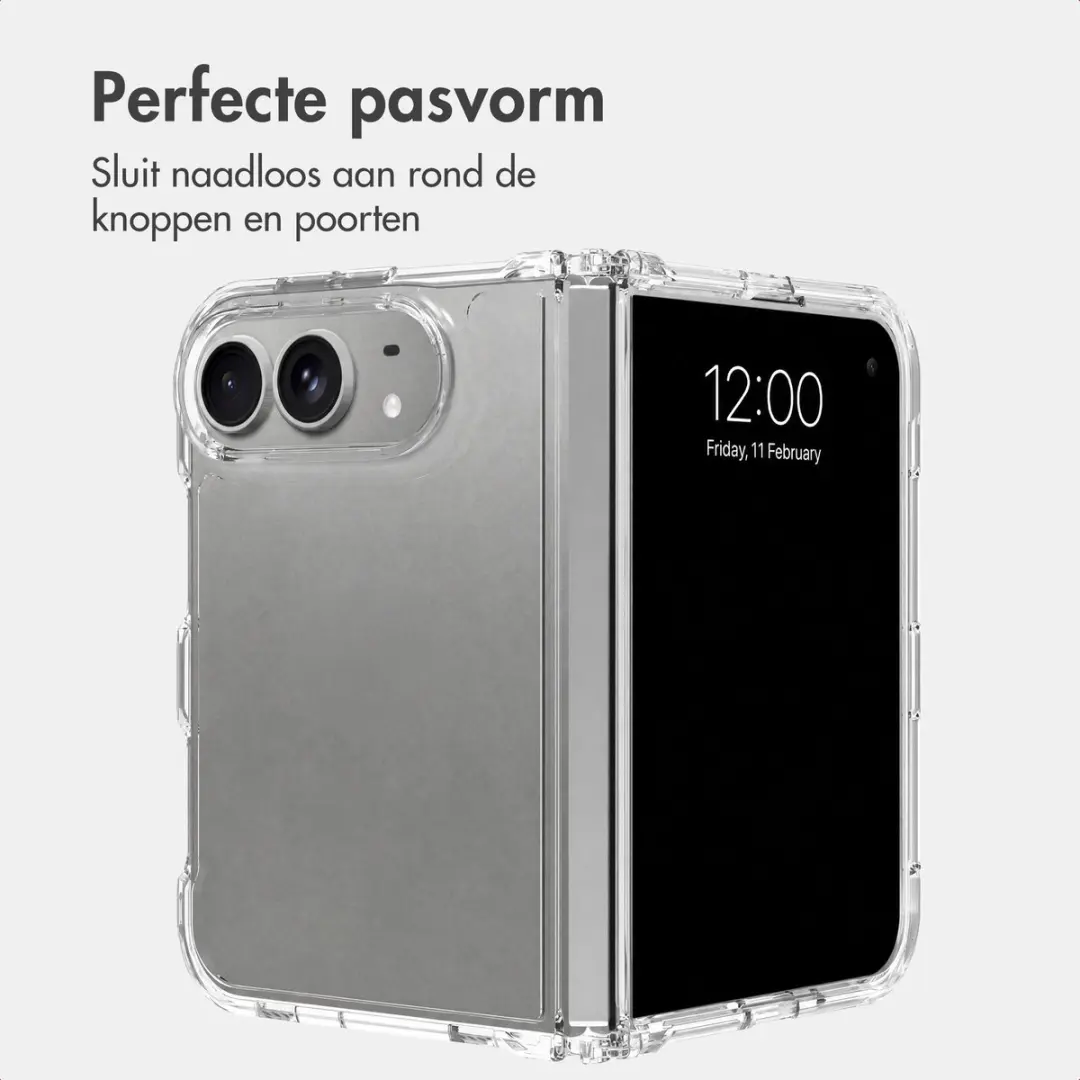 Imoshion Hoesje iPhone Ultra/Fold Transparant - SH00100500