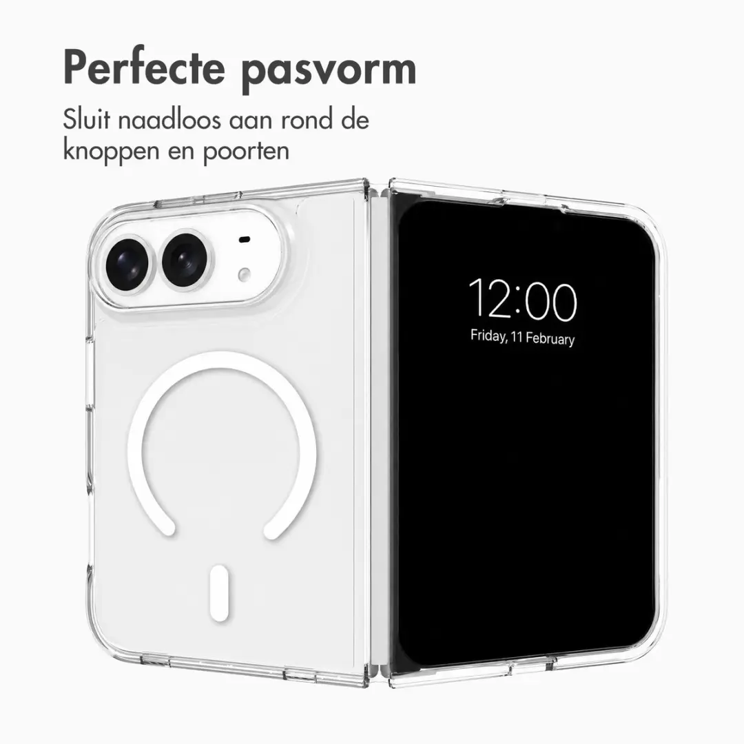 Imoshion Hoesje iPhone Ultra/Fold MagSafe Transparant