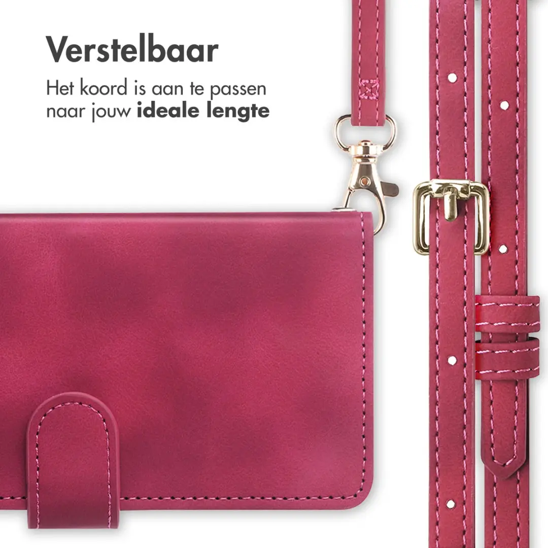 imoshion Bookcase Hoesje Samsung Galaxy S26 FE - 3 Pasjes - Rood