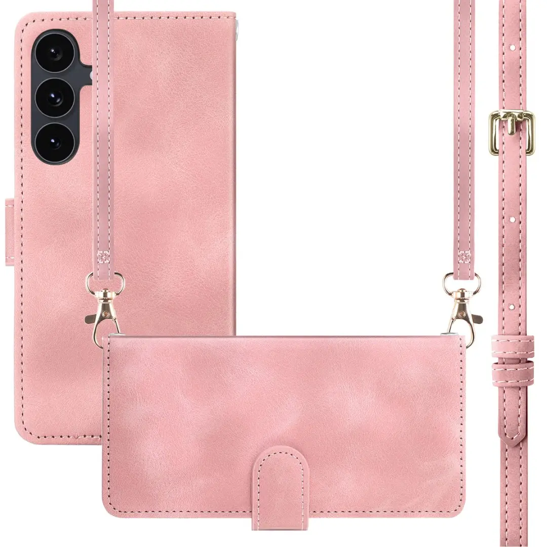 imoshion Bookcase Hoesje Samsung Galaxy S26 FE - 3 Pasjes - Roze
