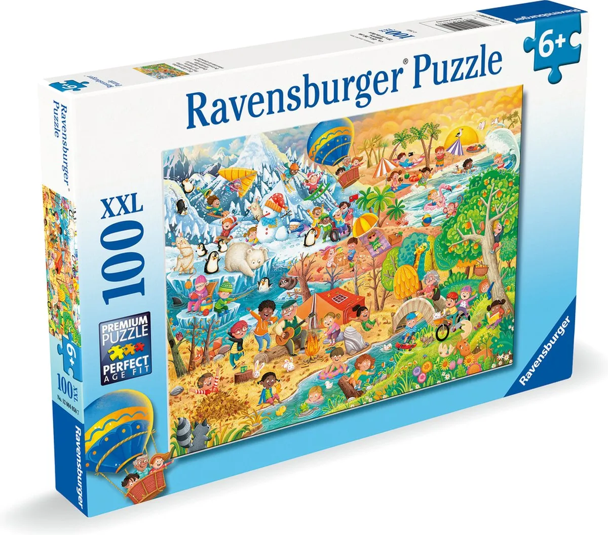 Ravensburger Puzzel Vier Seizoenen 100 XXL Stukjes