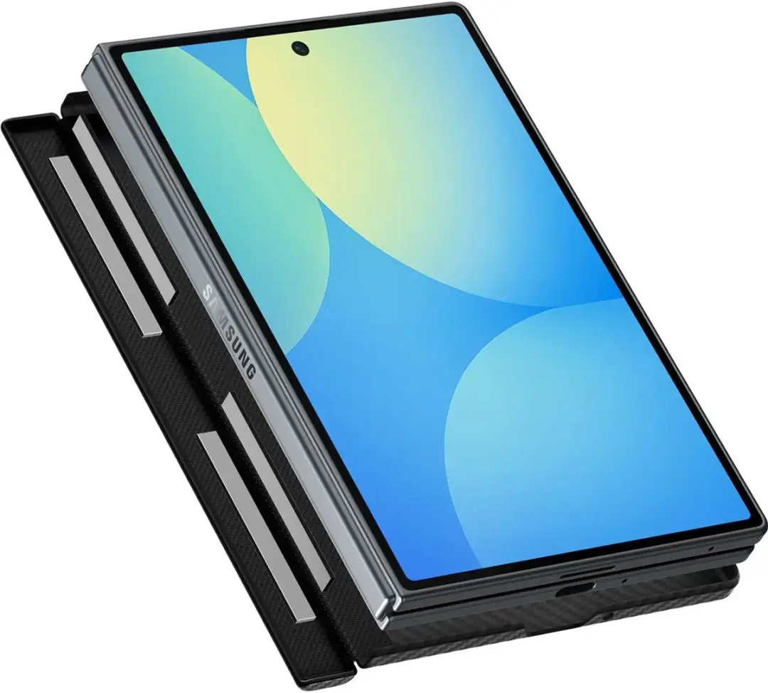 Spigen Air Skin Aramid ACS11953 Hoesje - Zwart - afbeelding 4 van 6