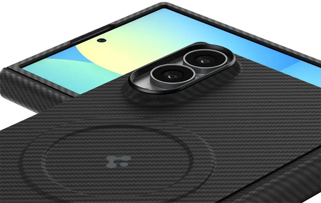 Spigen Air Skin Aramid ACS11953 Hoesje - Zwart - afbeelding 3 van 6