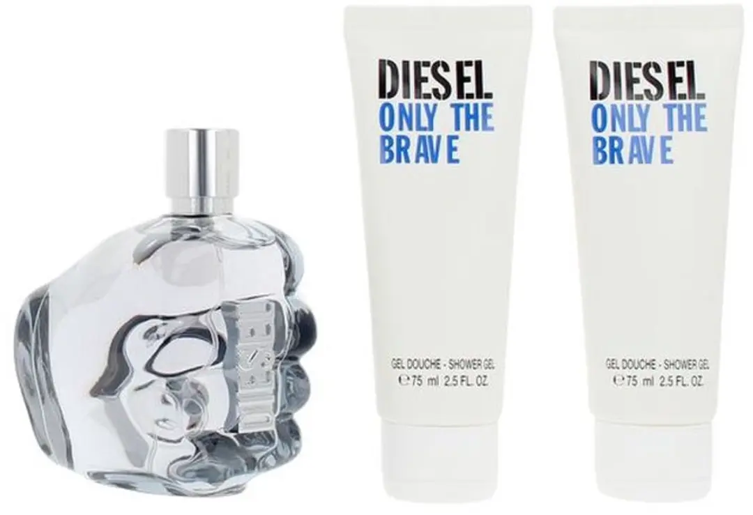 Parfumset voor Heren Diesel ONLY THE BRAVE 3 Onderdelen