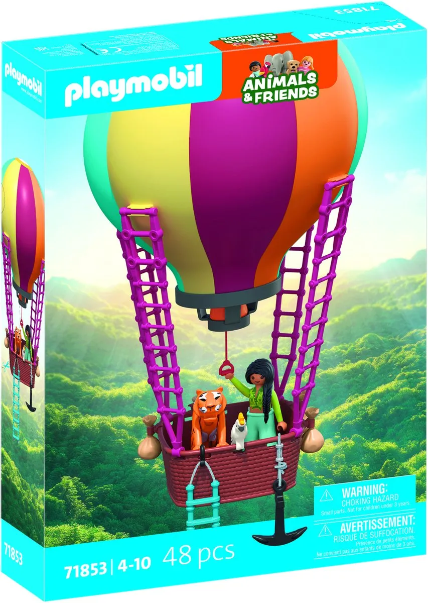 Playmobil Dieren & Vrienden Ballon 71853 - Meerkleurig