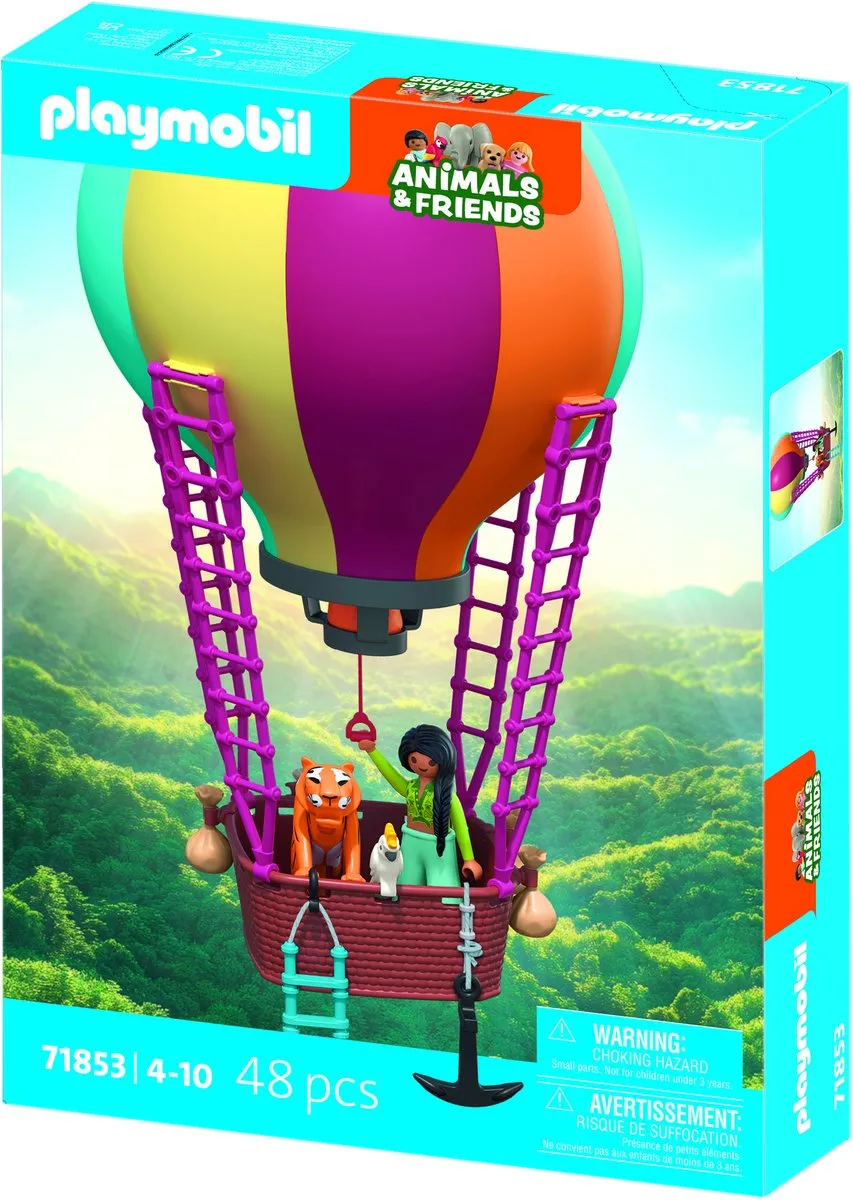 Playmobil Dieren & Vrienden Ballon 71853 - Meerkleurig