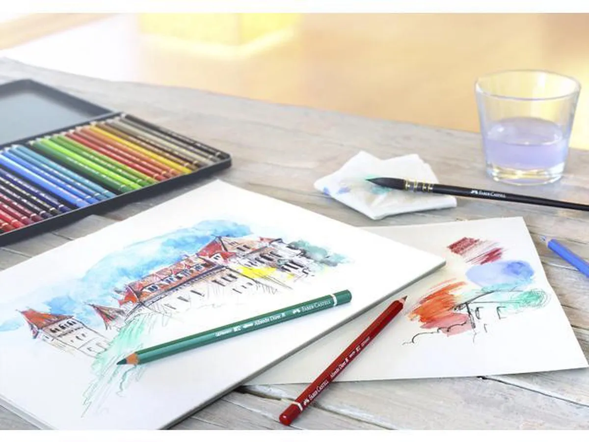 Faber-Castell Albrecht Dürer Aquarelpotlood 219 Scharlakenrood Diep