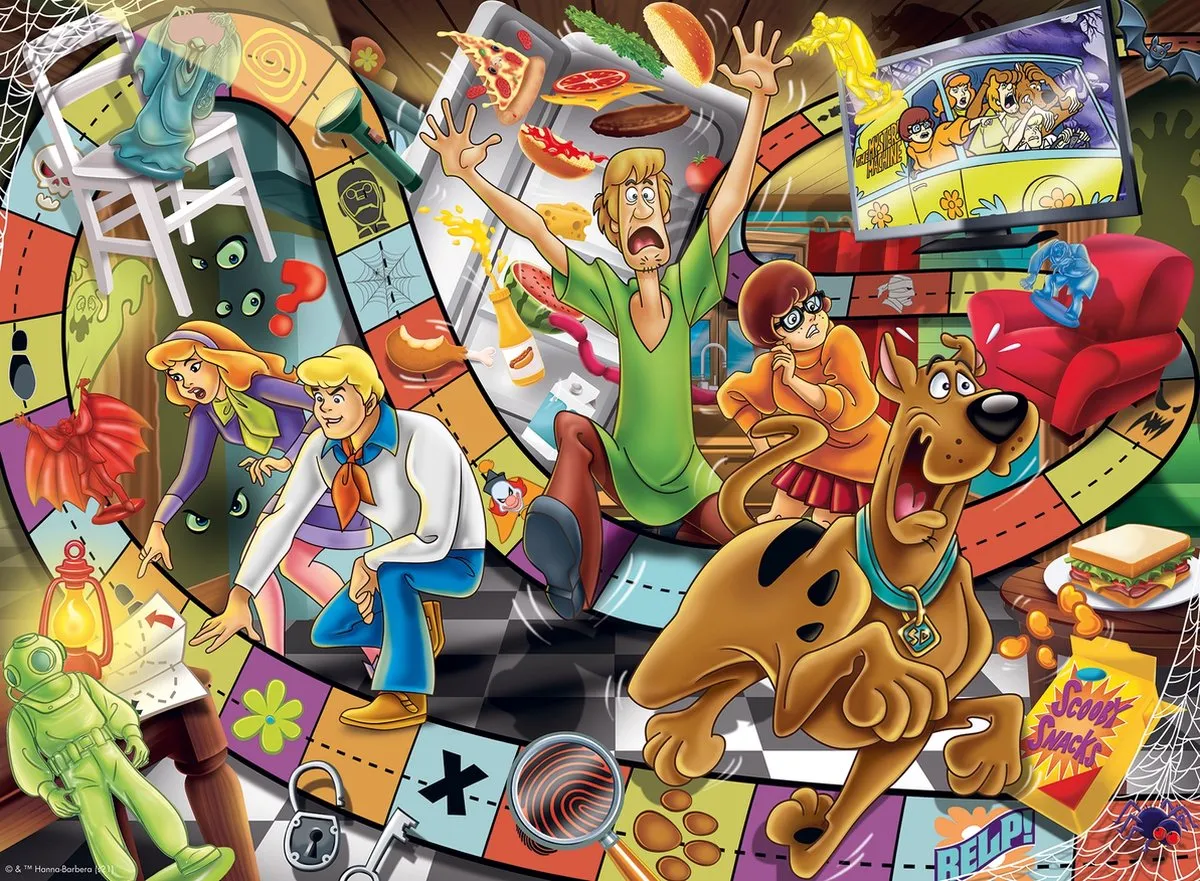 Ravensburger Scooby-Doo Hanted Game Puzzel - 200 Stuks