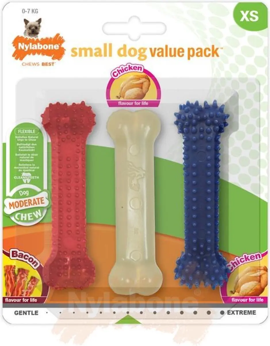 Nylabone Moderate Triopack