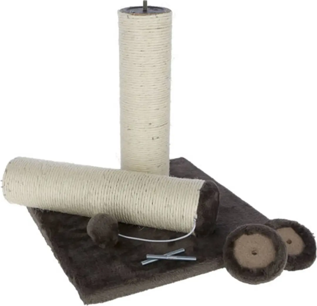 Kerbl Opal Maxi Krabpaal - Grijs 39x39x78cm - afbeelding 3 van 6
