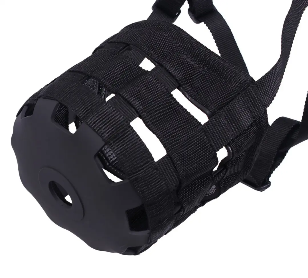 QHP Graasmasker Full - Zwart