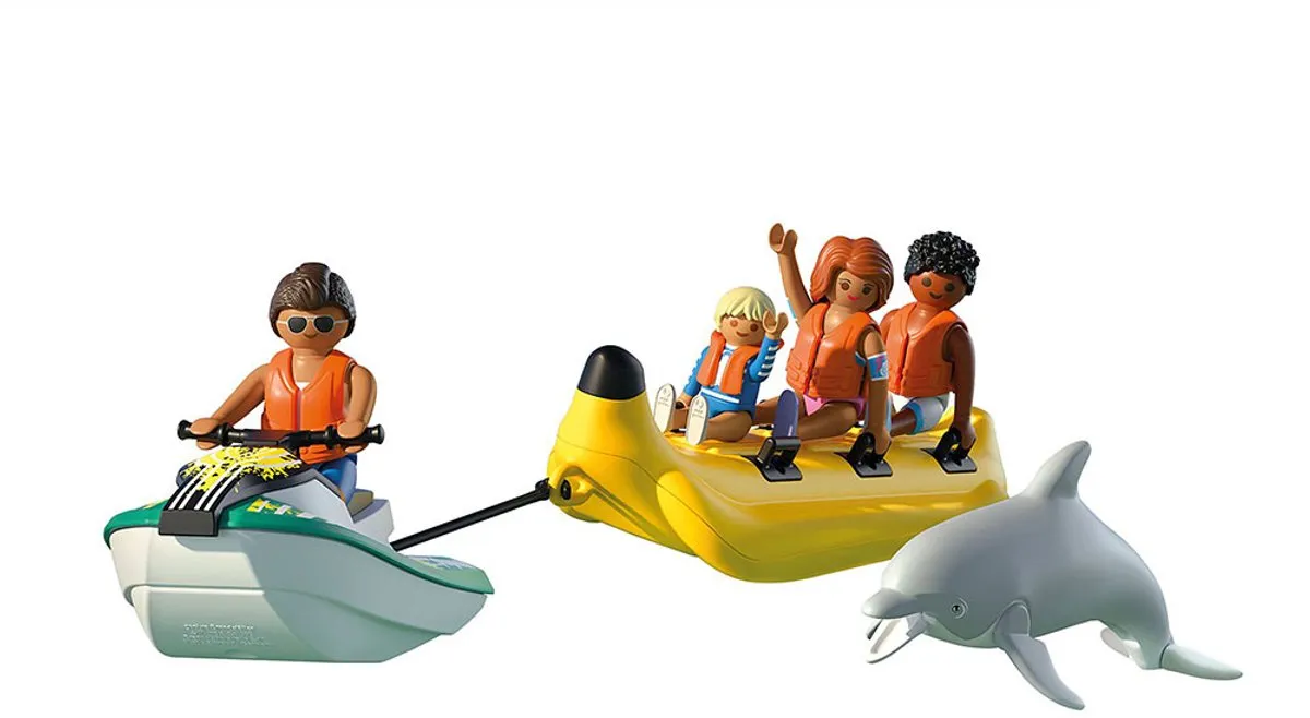 Playmobil Vakantie op het Strand 71905 - Bananenboot & Jet Ski - Multicolor