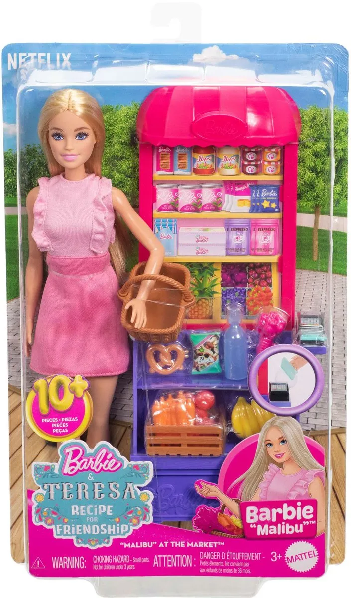 Barbie Teresa Recept voor Vriendschap Kruidenierskraam
