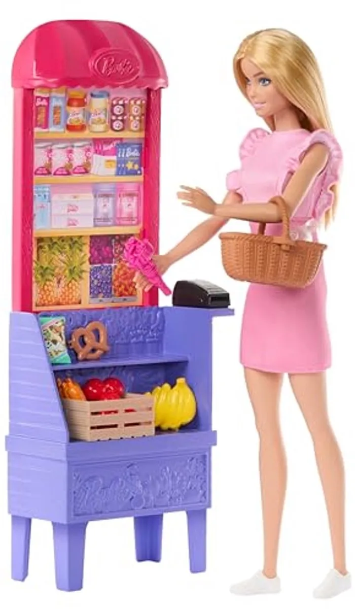 Barbie Teresa Recept voor Vriendschap Kruidenierskraam - Speelset JCT05