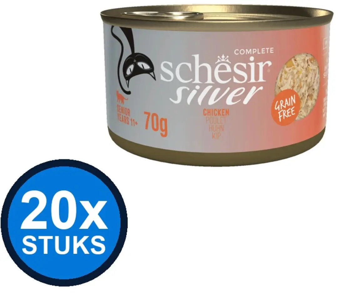 12x Schesir Silver Senior Bouillon