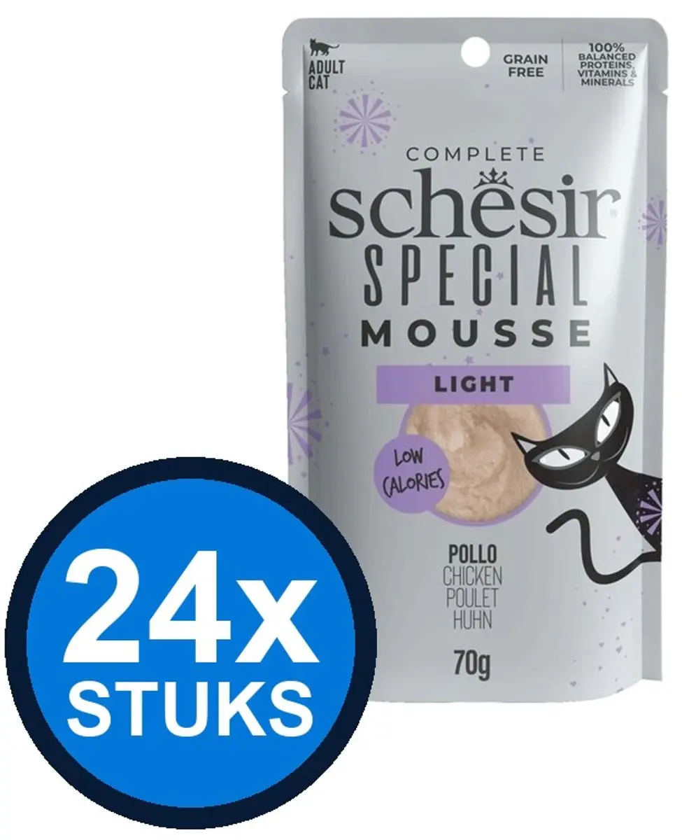 24x Schesir Special Light Mousse