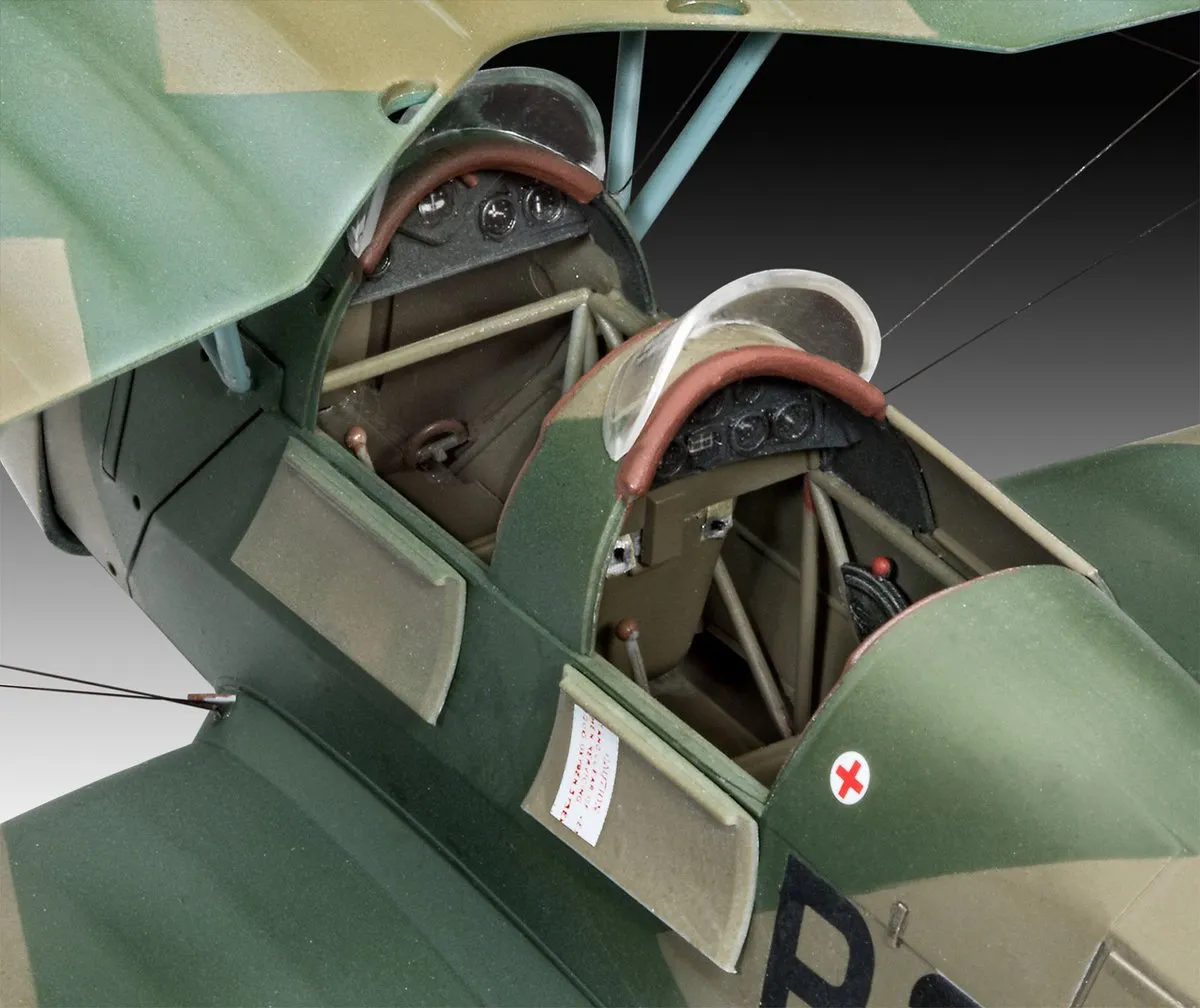 Revell 1:32 Bucker Bu131 Jungmann Modelbouwset 91 Onderdelen