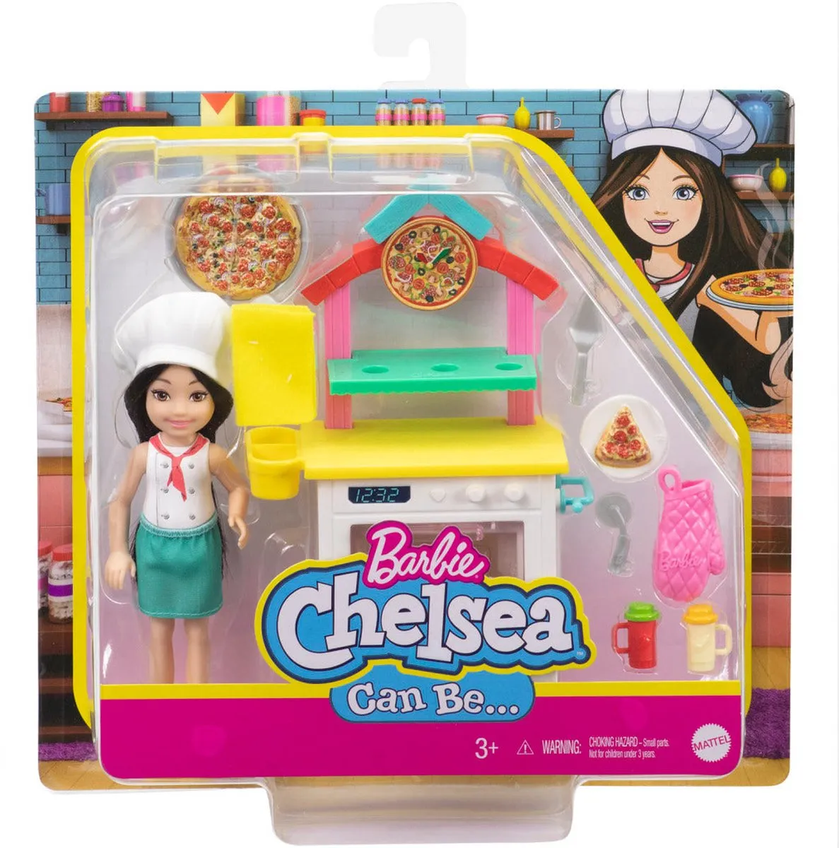 Barbie Chelsea Can Be Meisjes Pop 15,3cm - Meerkleurig