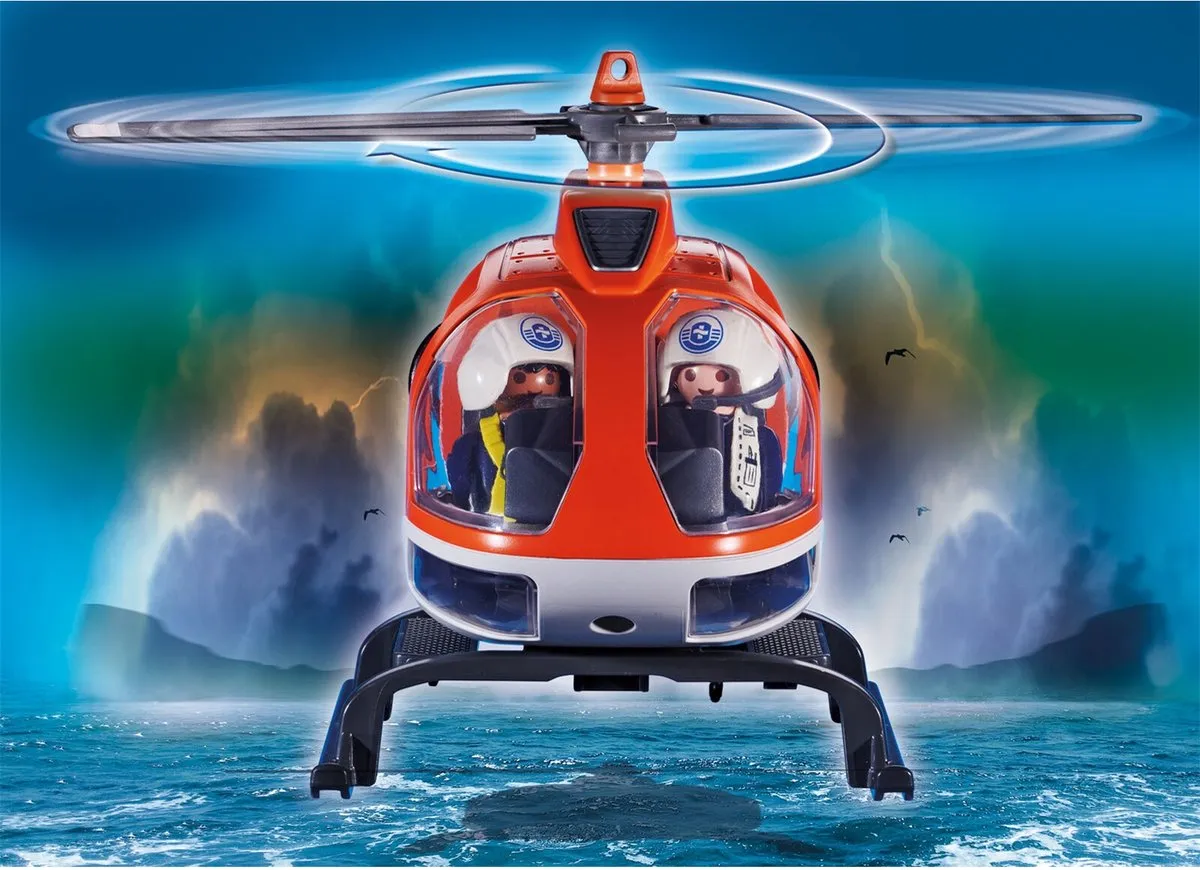 Playmobil Rescue Action Coastal Fire Mission 70491 - Multicolor