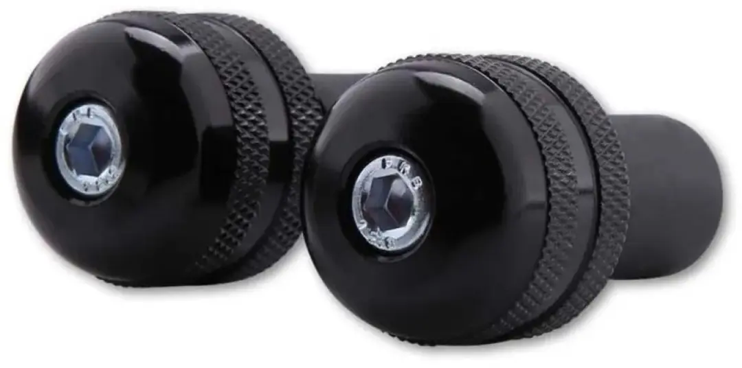 HIGHSIDER smart Stuurgewichten Zwart Knurled, For Steel Handlebars