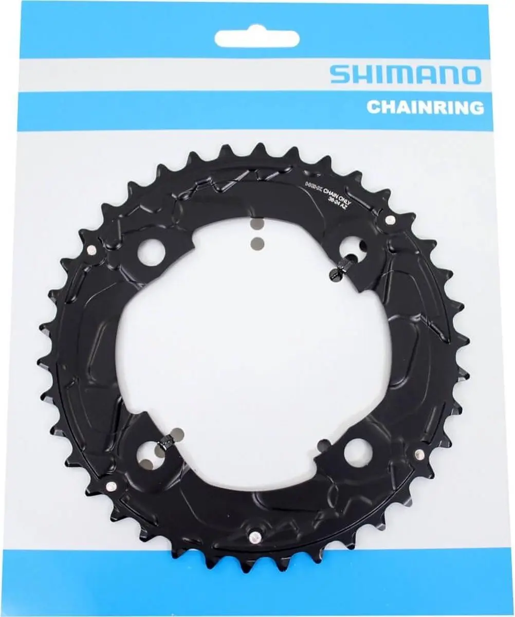 Shimano Deore FC-M617 Kettingblad 38T - Zwart