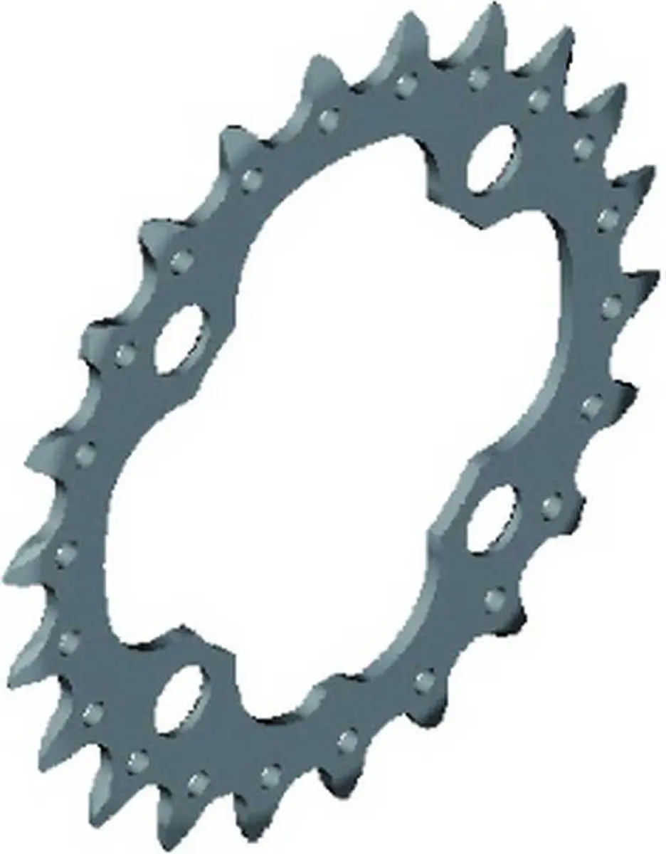 Shimano Deore FC-M617 Kettingblad 38T - Zwart