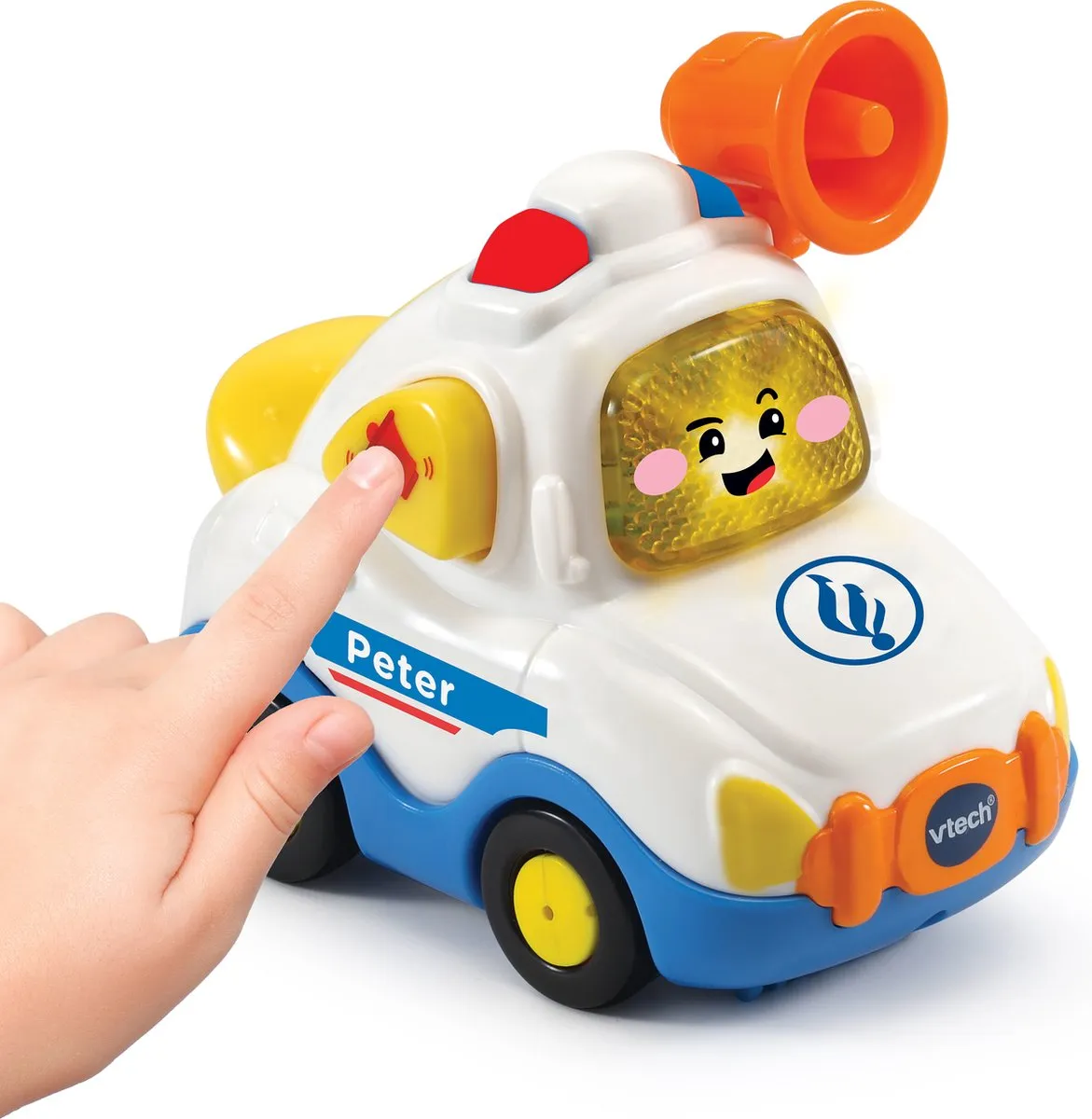 VTech Toet Toet Auto's Peter Politie - 364670 - Educatief Speelgoed 1-5 Jaar - Multikleuren