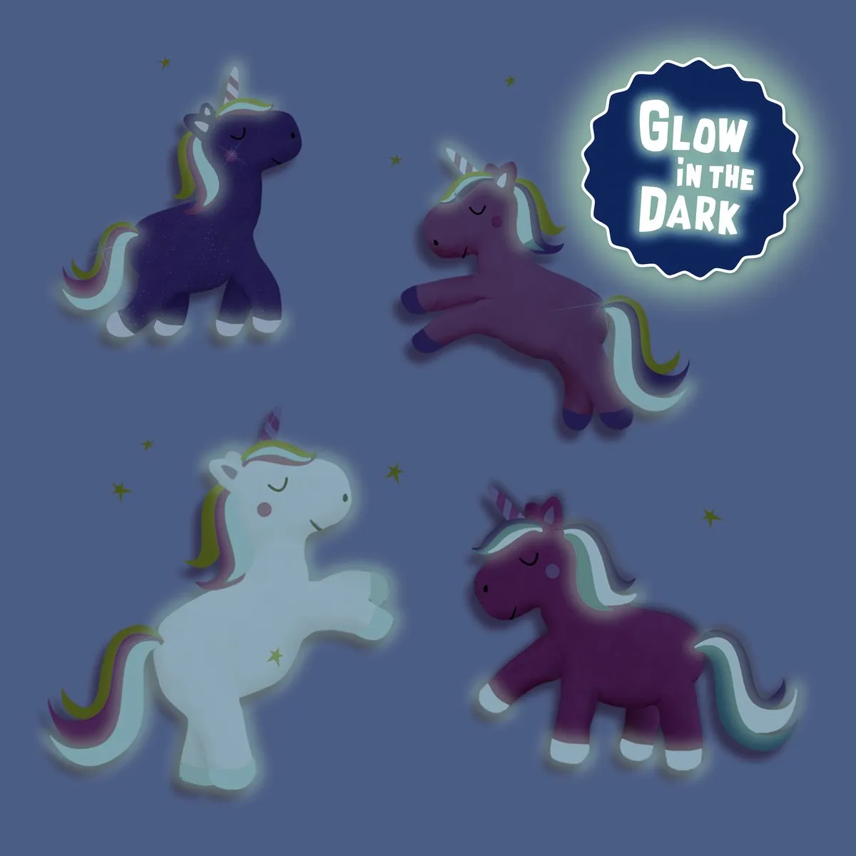 SES Creative Unicorn Klei 4x90g - Vegan & Glutenvrij