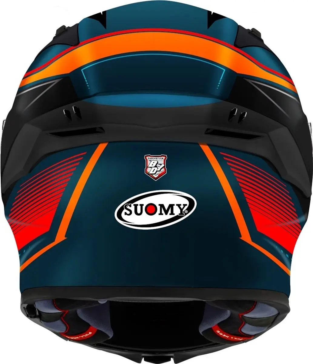 Suomy Speedstar 2 Visual Integraalhelm - M - Zwart/Oranje