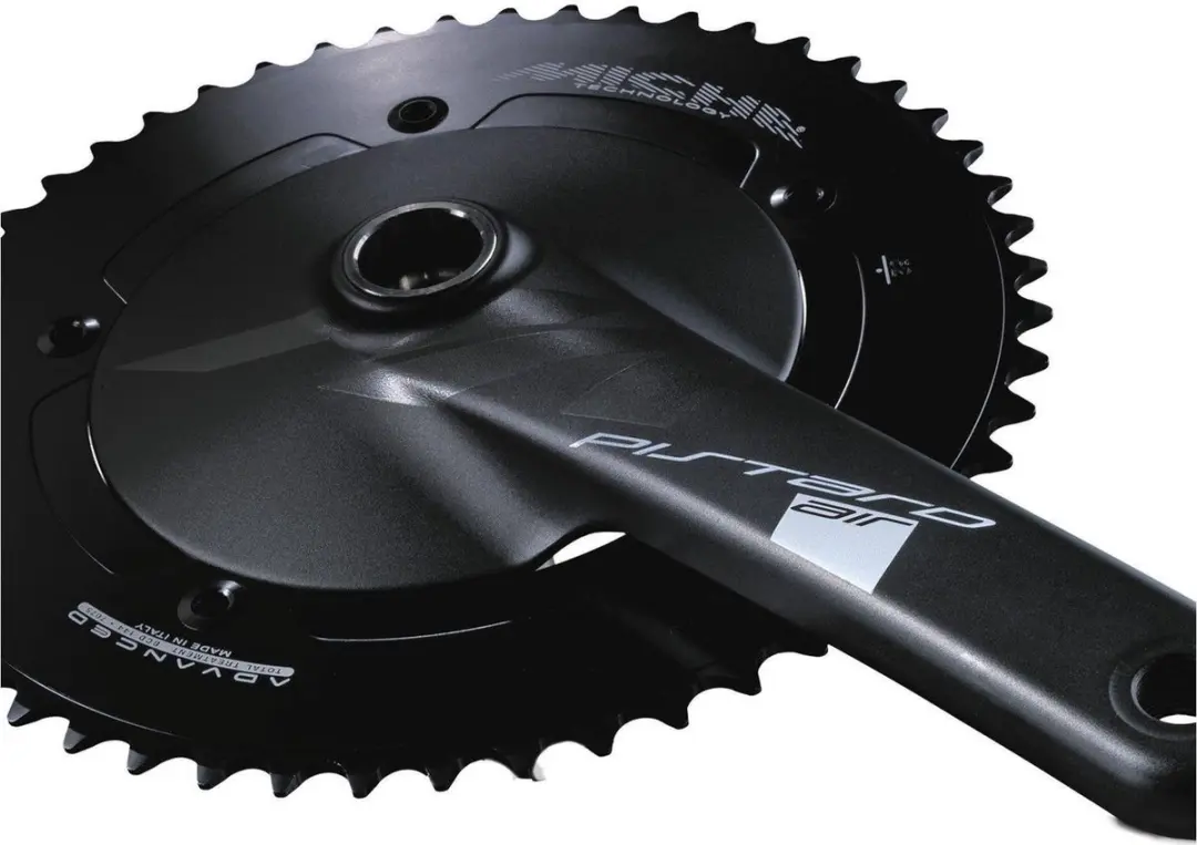 Miche Pistard Air Crankstel 165mm - 48T - Zilver - afbeelding 2 van 3