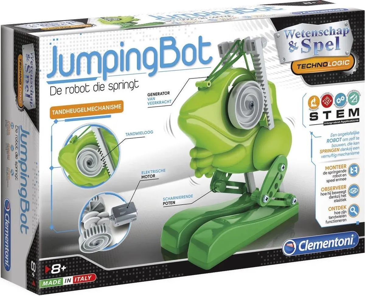Clementoni Jumpinbot NL Robot - Multicolor - afbeelding 4 van 6