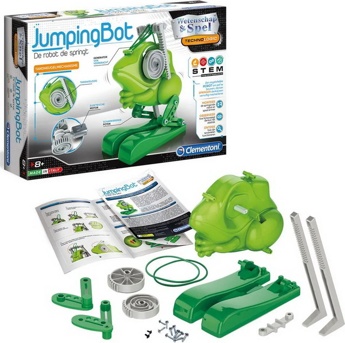 Clementoni Jumpinbot NL Robot - Multicolor - afbeelding 3 van 6