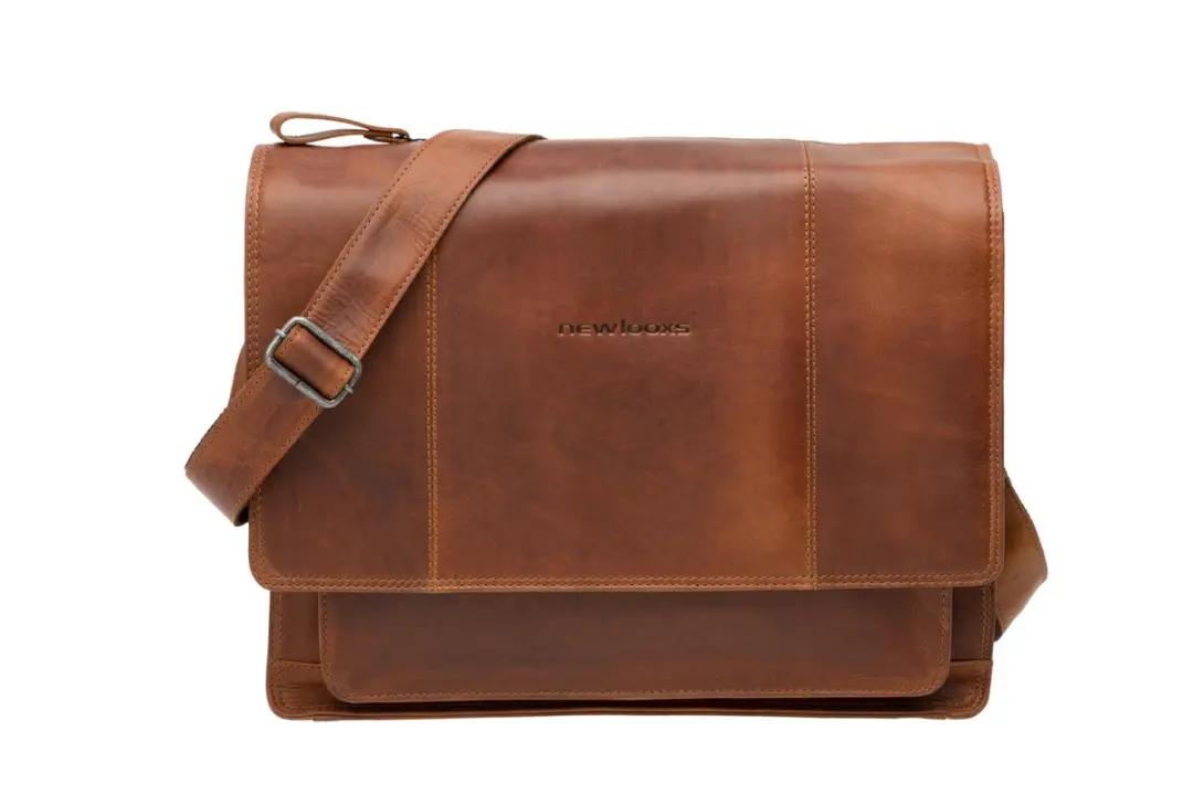 New Looxs Fellini Laptoptas Fietstas 15" - 18L - Cognac
