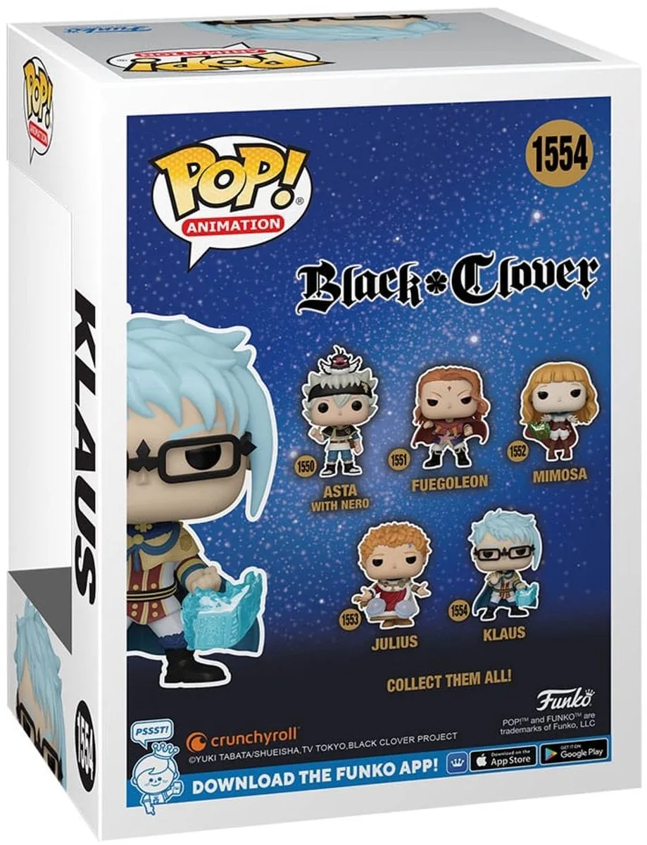 Funko Pop! Black Clover Klaus 1554 - Multi