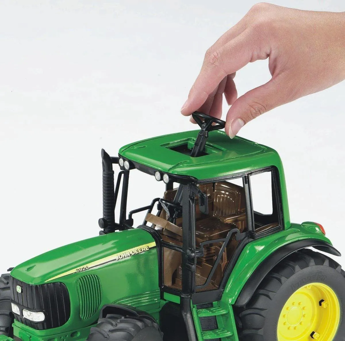 Bruder John Deere 6920 met Voorlader - Groen