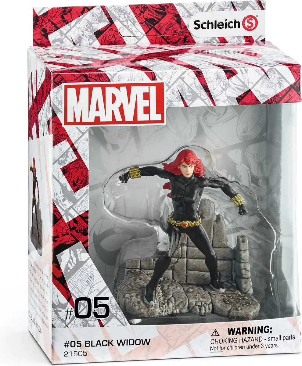 Schleich Marvel Black Widow 21505 - Multi Color