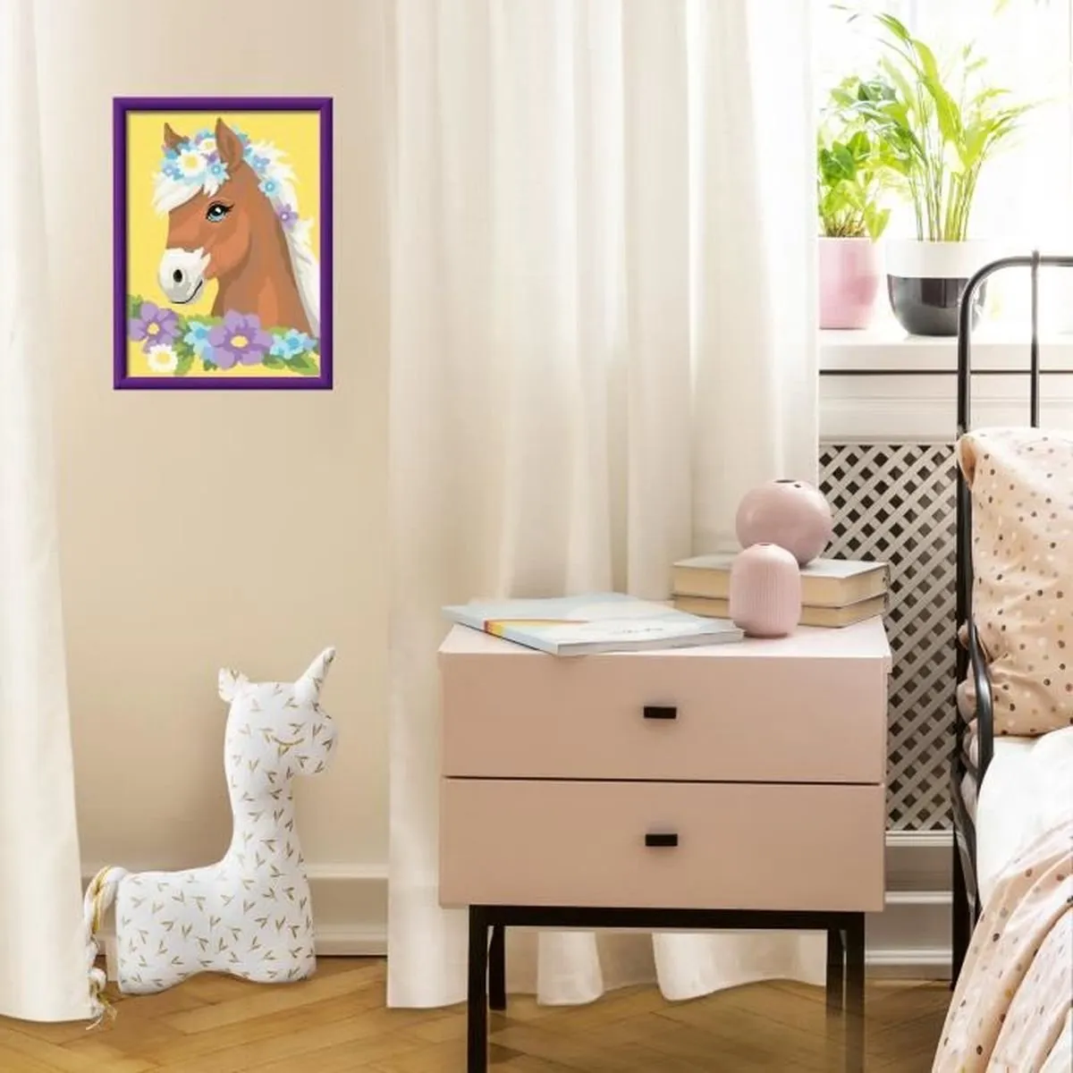 Ravensburger CreArt Kids Bloemenpaard Schilderset 18x24cm - 25906