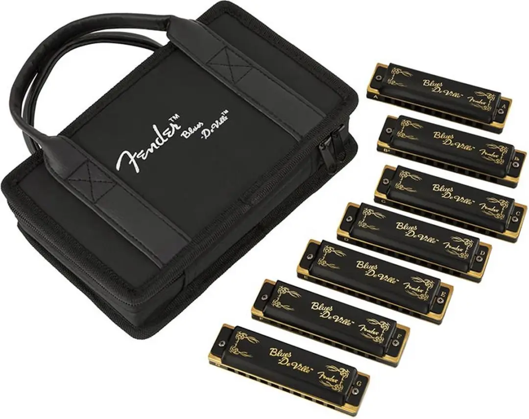 Fender DeVille Mondharmonica in F - afbeelding 4 van 4