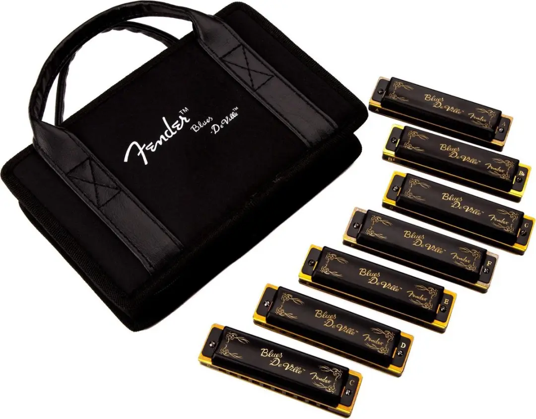Fender DeVille Mondharmonica in F - afbeelding 2 van 4