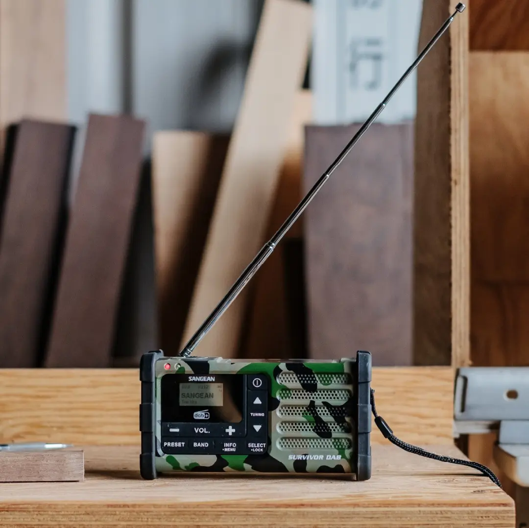 Sangean MMR-88 DAB Noodradio - Camouflage - afbeelding 4 van 6