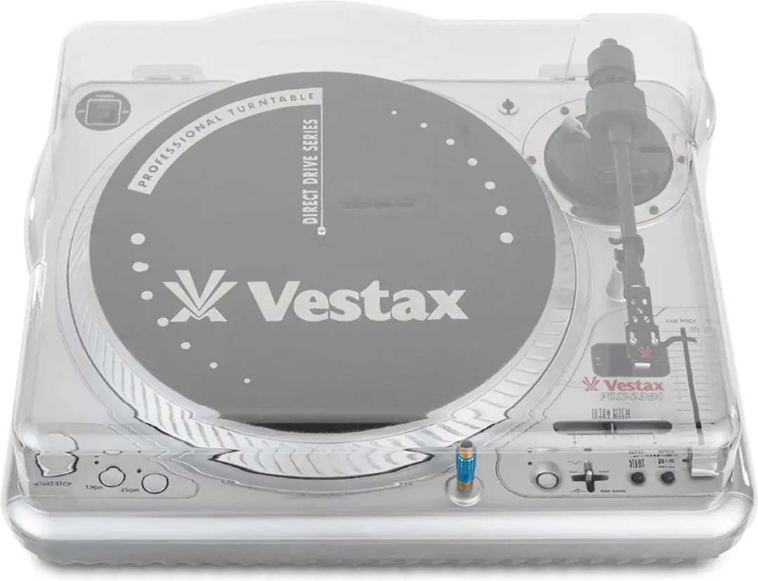 Decksaver Vestax PDX Turntable Cover - Transparant - afbeelding 2 van 5