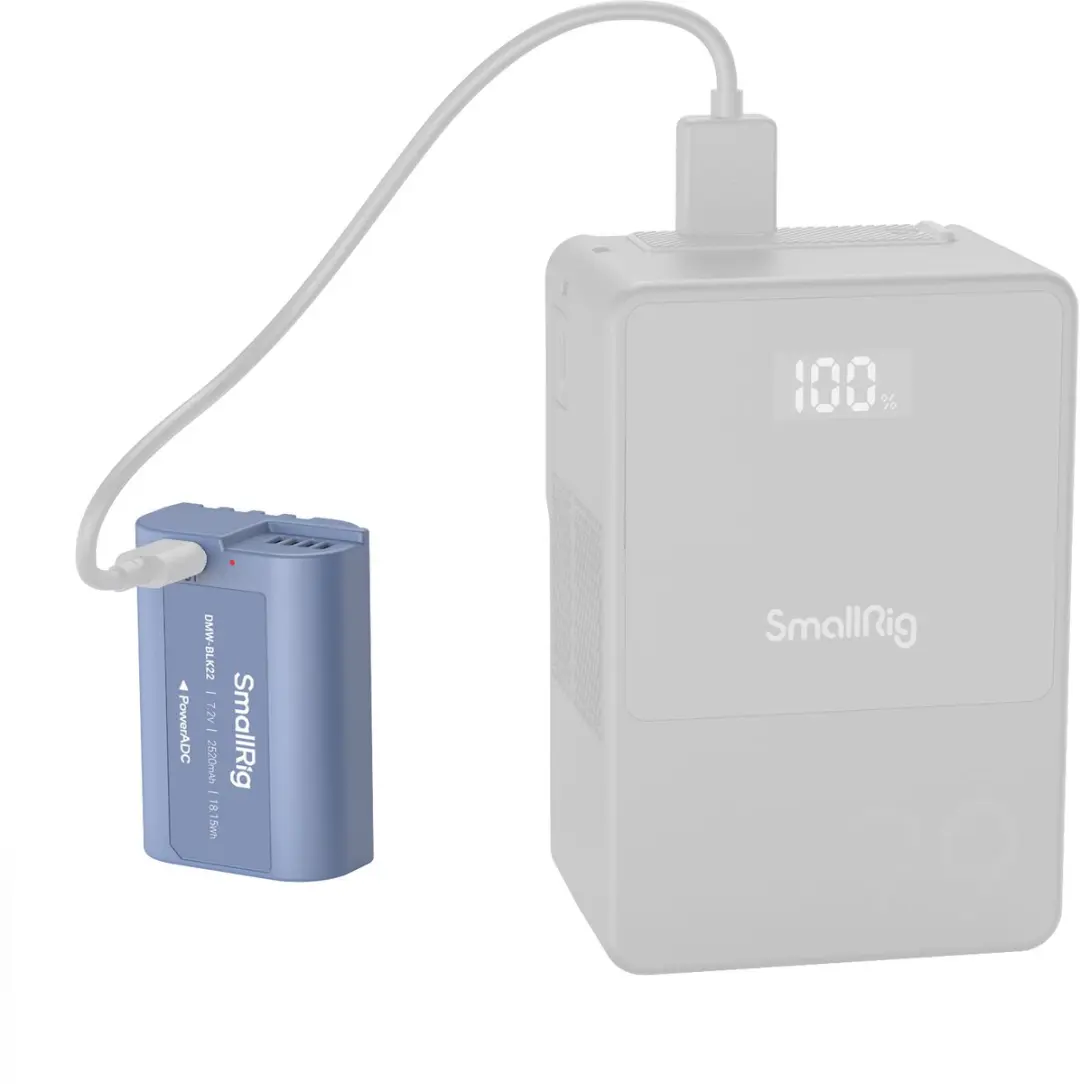 SmallRig DMW-BLK22 USB-C Oplaadbare Accu 2520mAh