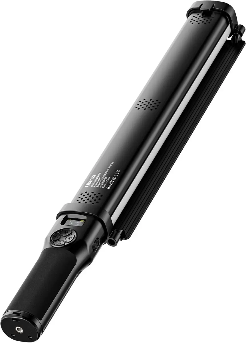 Ulanzi VL360 RGB Pro Tube Light Stick 38W - Full Color & CCT 2500-9000K - Zwart