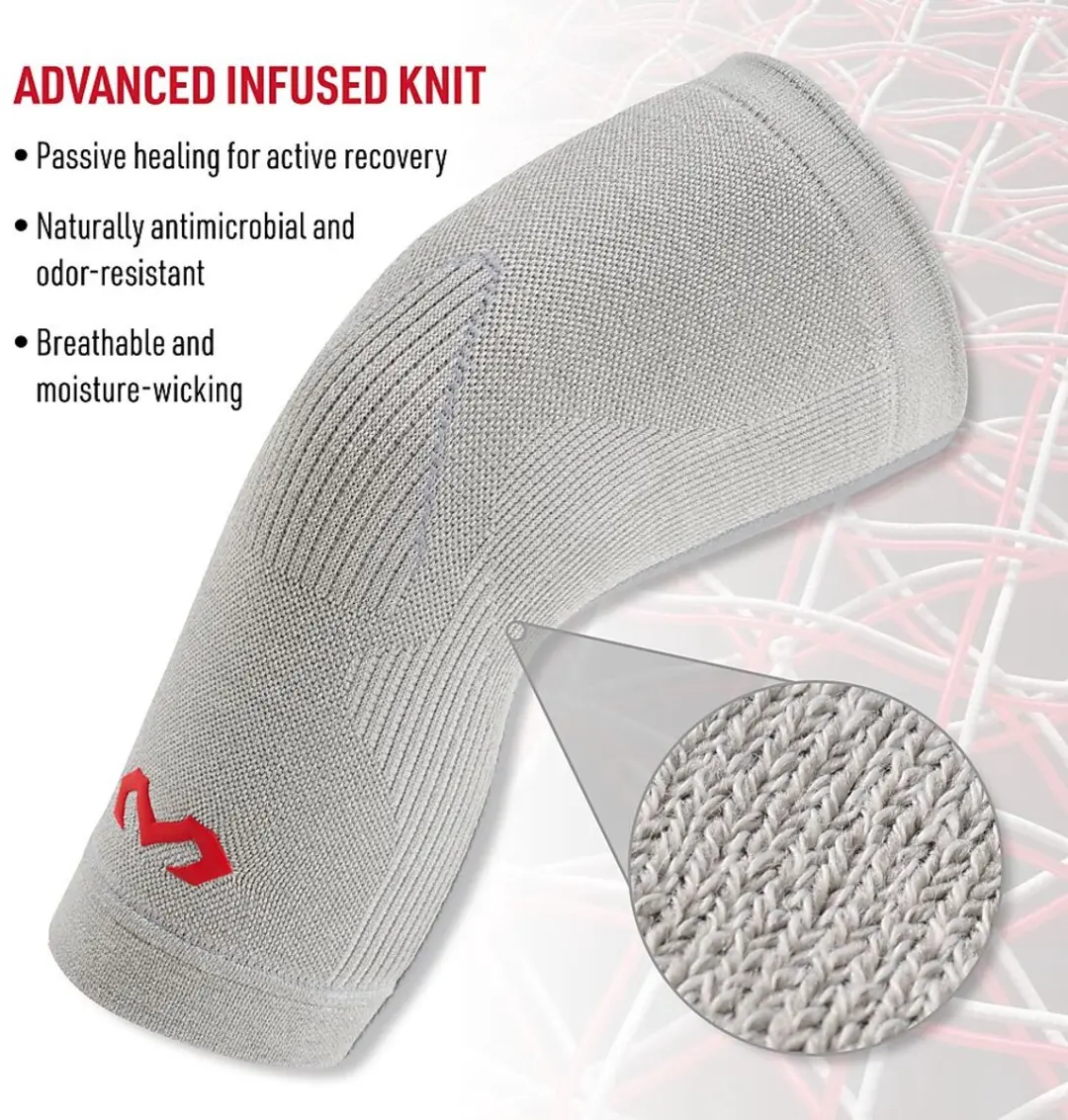 McDavid Gebreide Kniebandage 31050R - Maat M