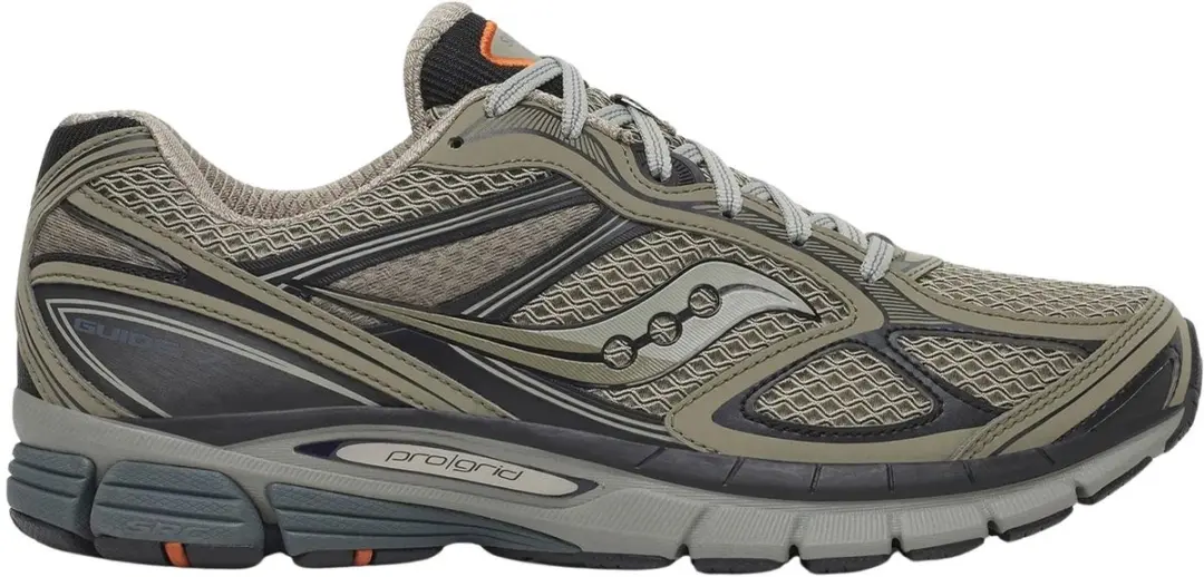 Saucony ProGrid Guide 7 Hardloopschoenen Heren 44 - Donkergrijs/Zwart - afbeelding 6 van 6