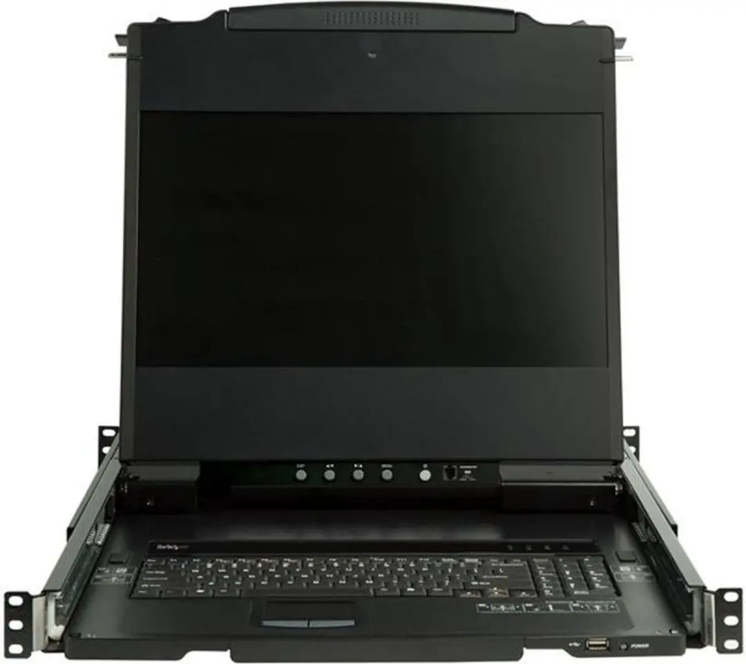Startech RKCOND17HD 17 inch HD KVM Console - Zwart - afbeelding 2 van 6
