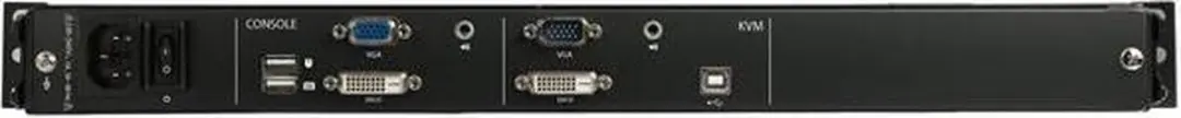Startech RKCOND17HD 17 inch HD KVM Console - Zwart - afbeelding 5 van 6