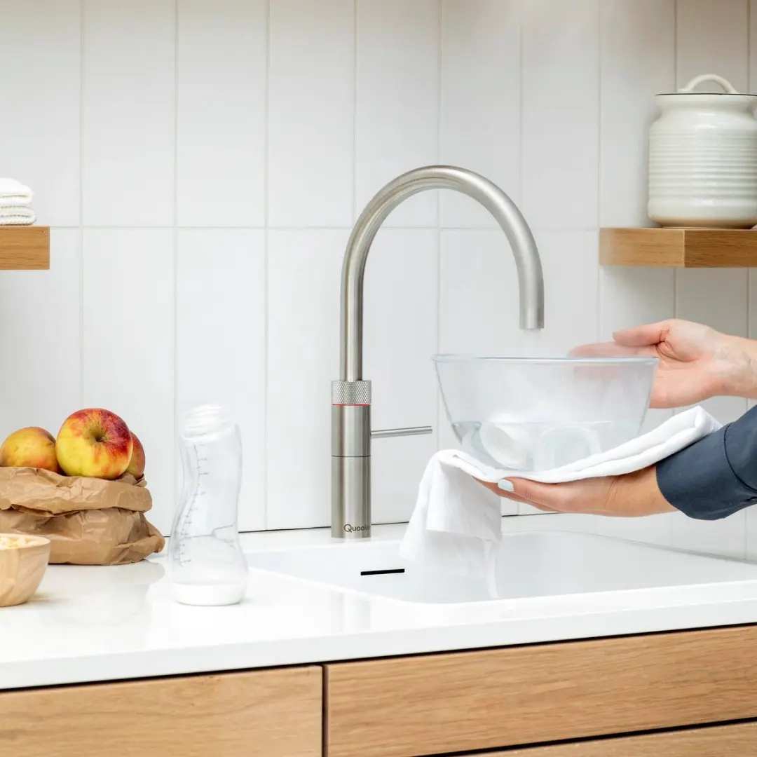 Quooker Fusion Square FNRSST Kokendwaterkraan - Roestvrijstaal