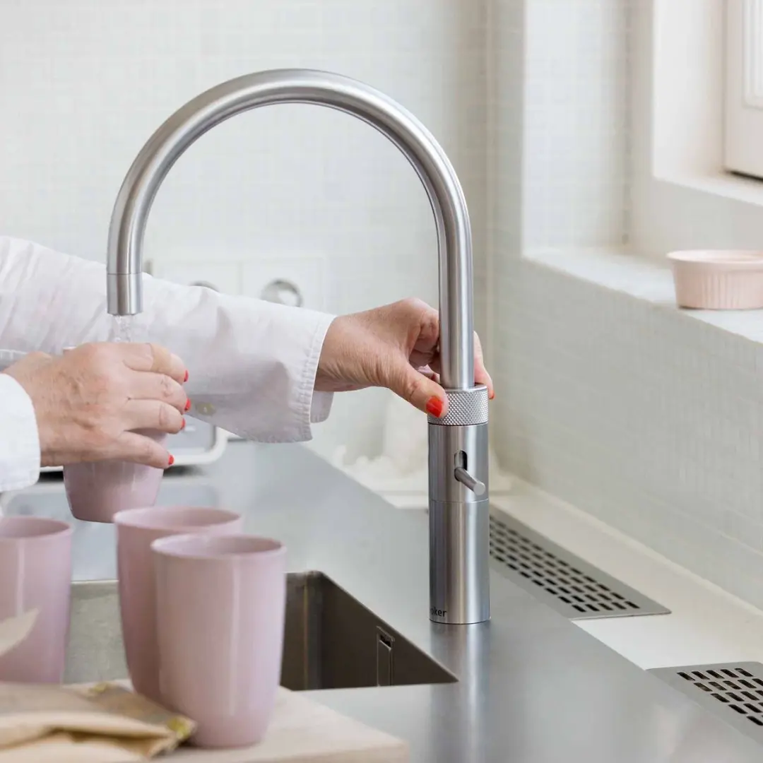 Quooker Fusion Square FNRSST Kokendwaterkraan - Roestvrijstaal